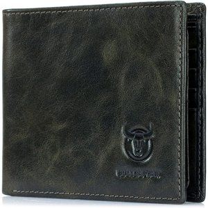 Wallets for Men Slim Bifold Genuine Leather Front Pocket Wallet